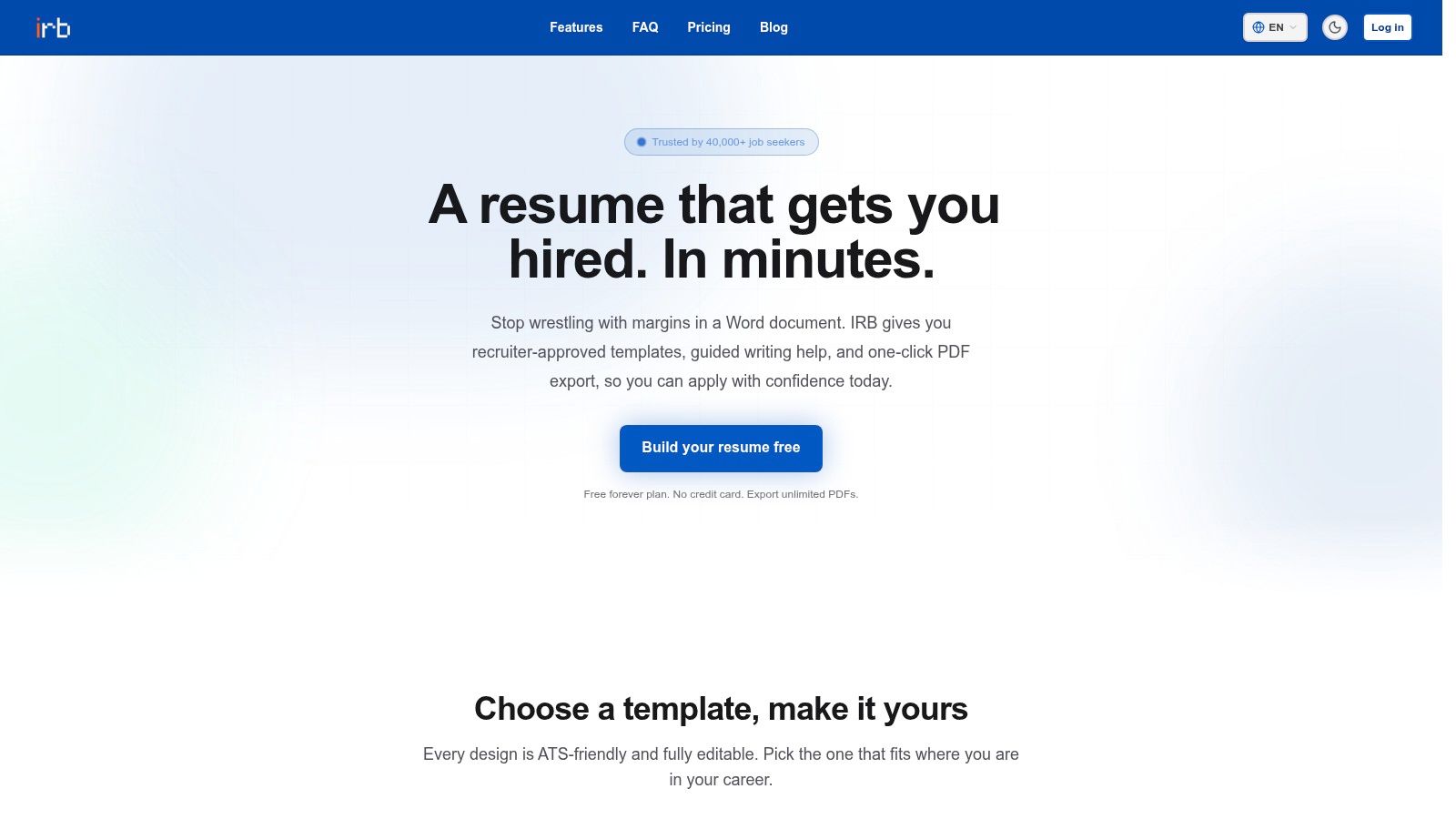 Indeed Resume Builder