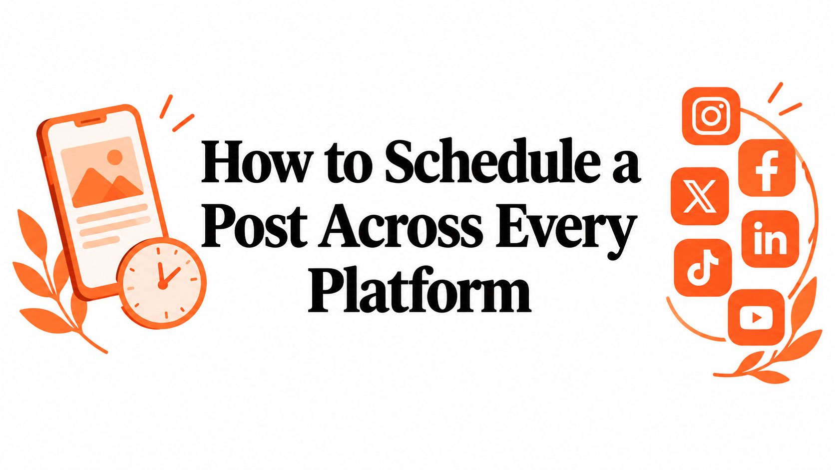 How to Schedule a Post Across Every Platform