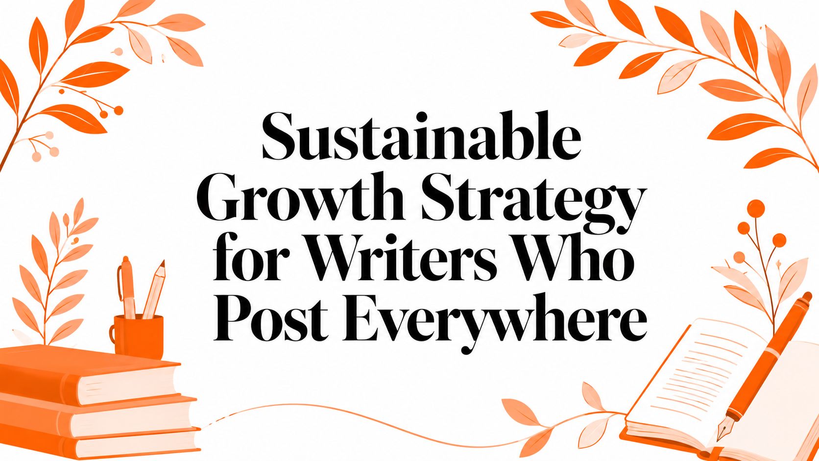 Sustainable Growth Strategy for Writers Who Post Everywhere