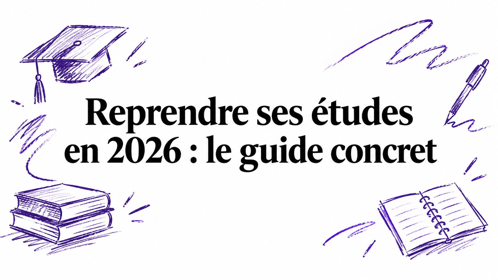 Reprendre ses études en 2026 : le guide concret