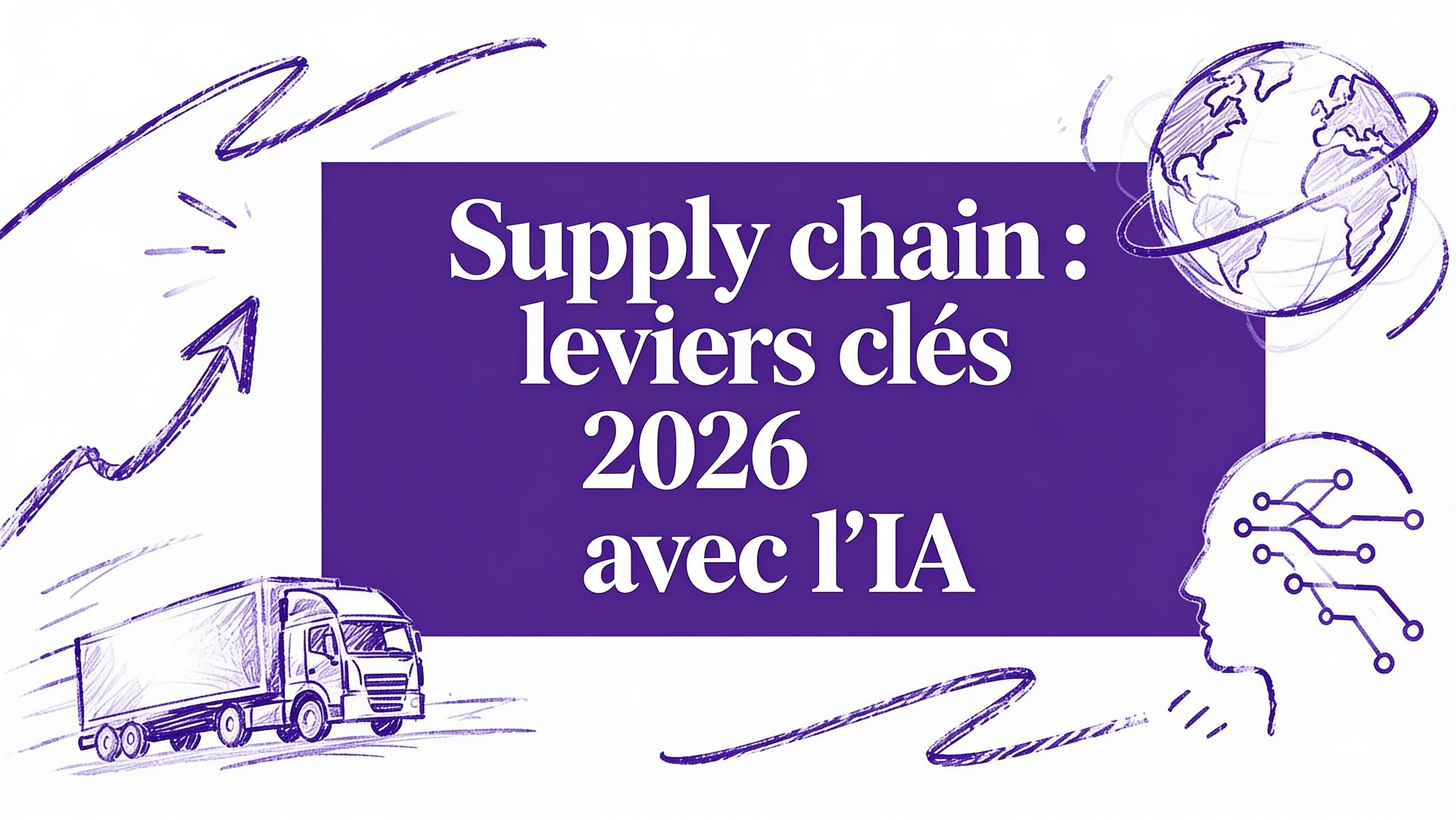 Supply chain optimisation: leviers clés 2026 avec IA