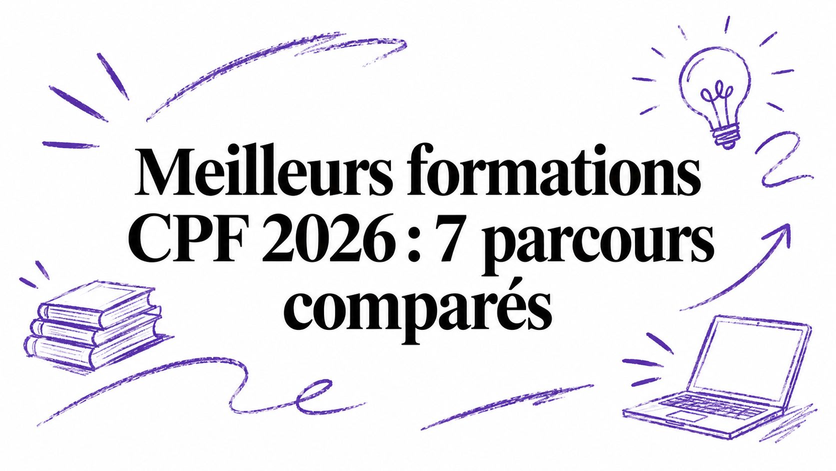 Meilleurs formations CPF 2026 : 7 parcours comparés