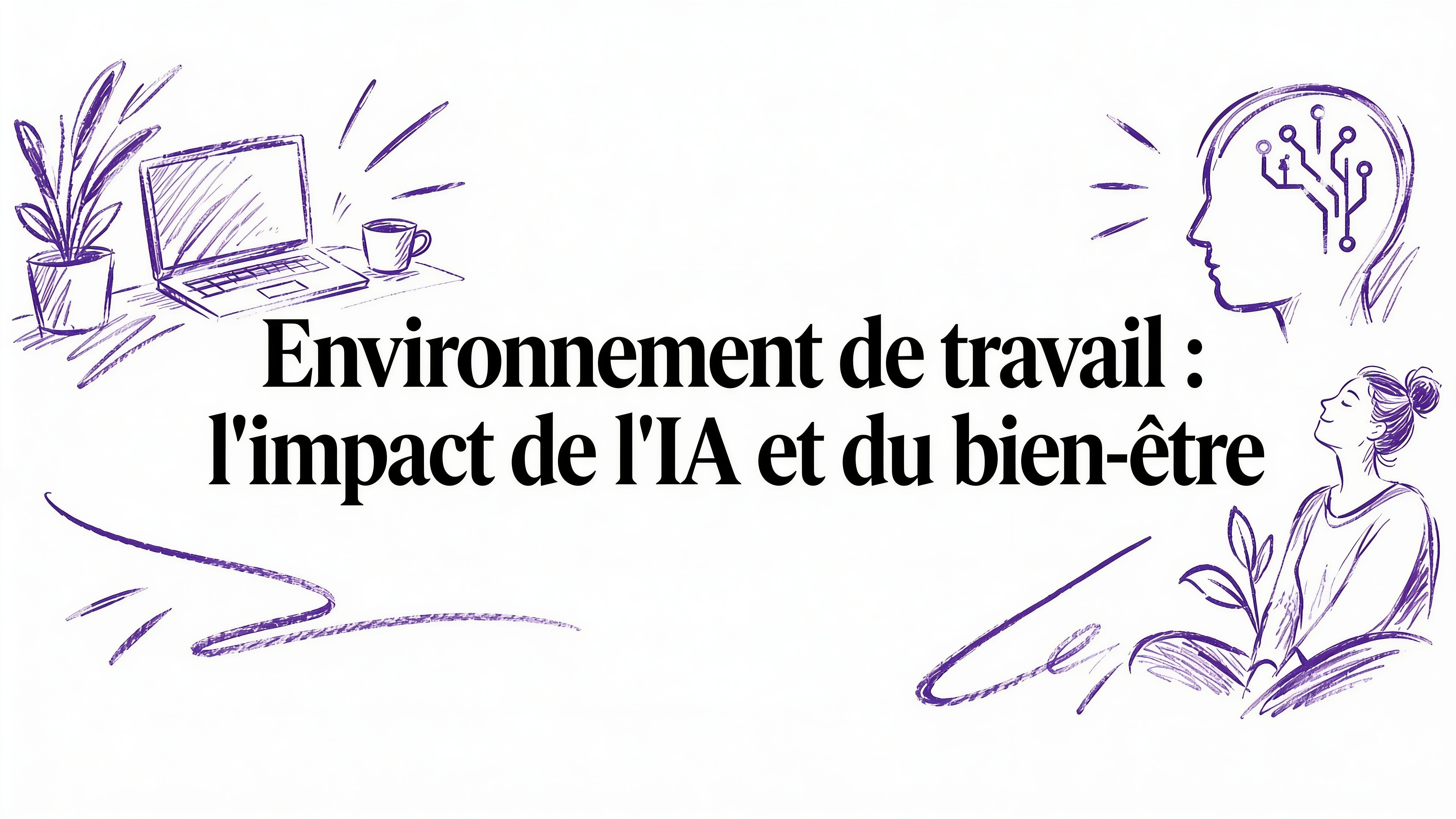 Environnement travail : l'impact de l'IA et du bien-être