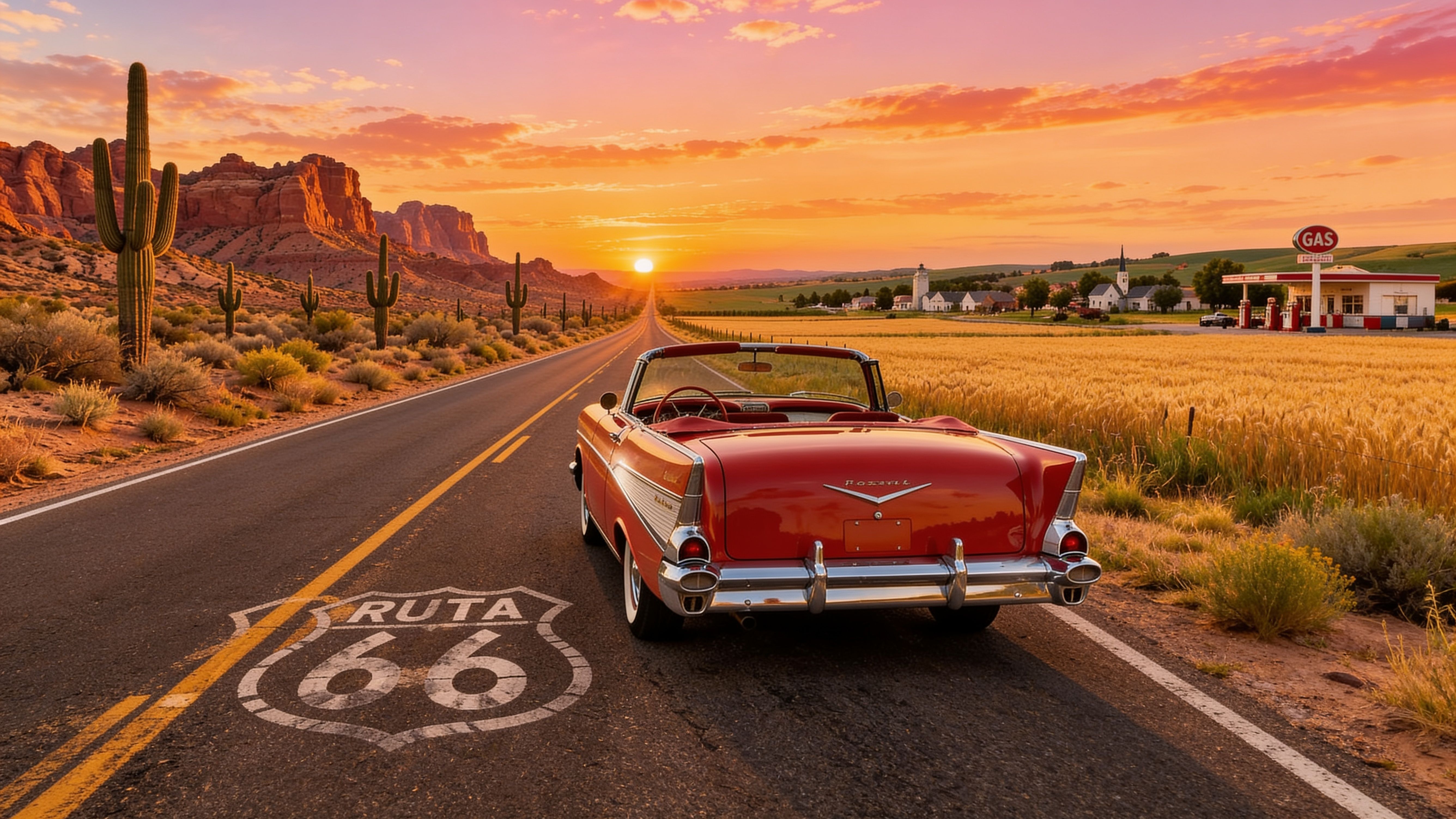 Estados ruta 66: guía completa con mapa 2026
