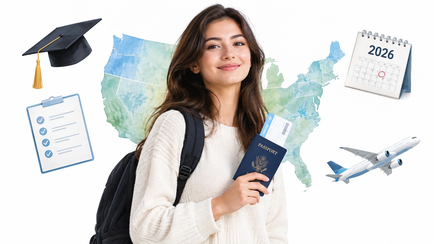 Becas para irse de intercambio a Estados Unidos en 2026