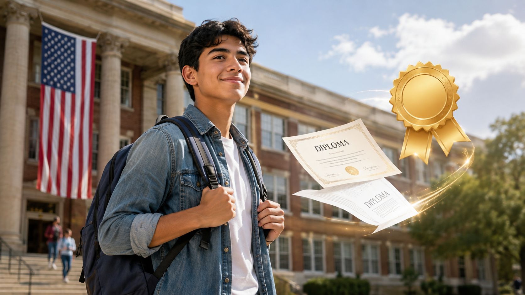 Becas estados unidos bachillerato: guía completa 2026