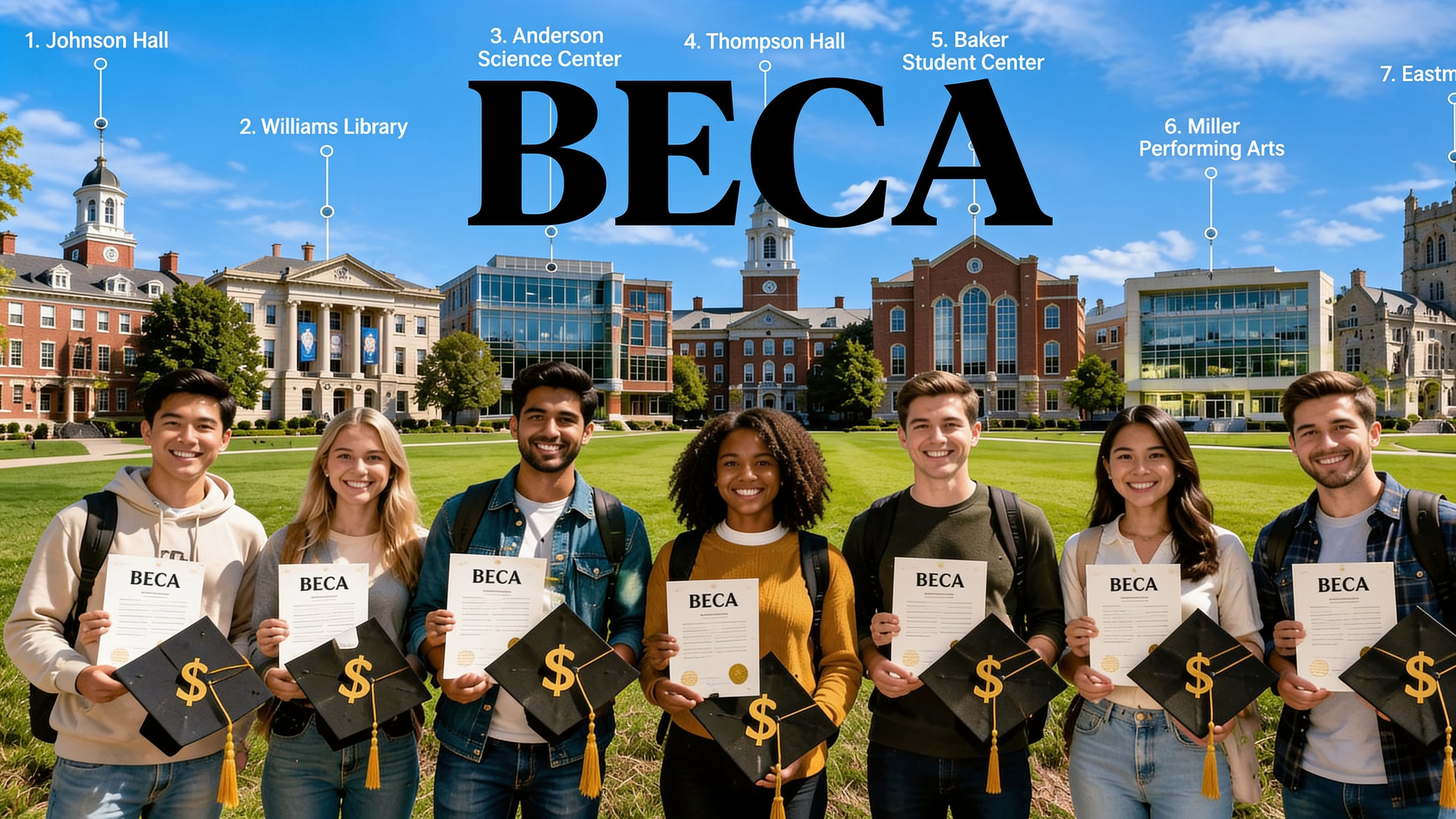 7 universidades en Estados Unidos con becas