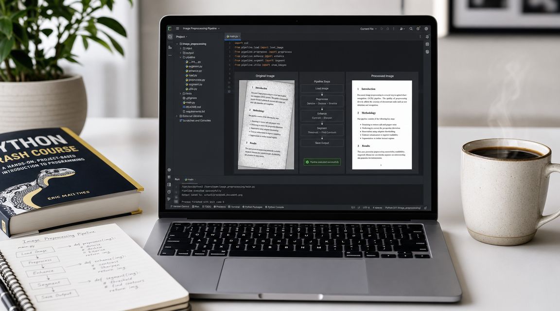 Image Preprocessing in Python for Flawless OCR | Matil
