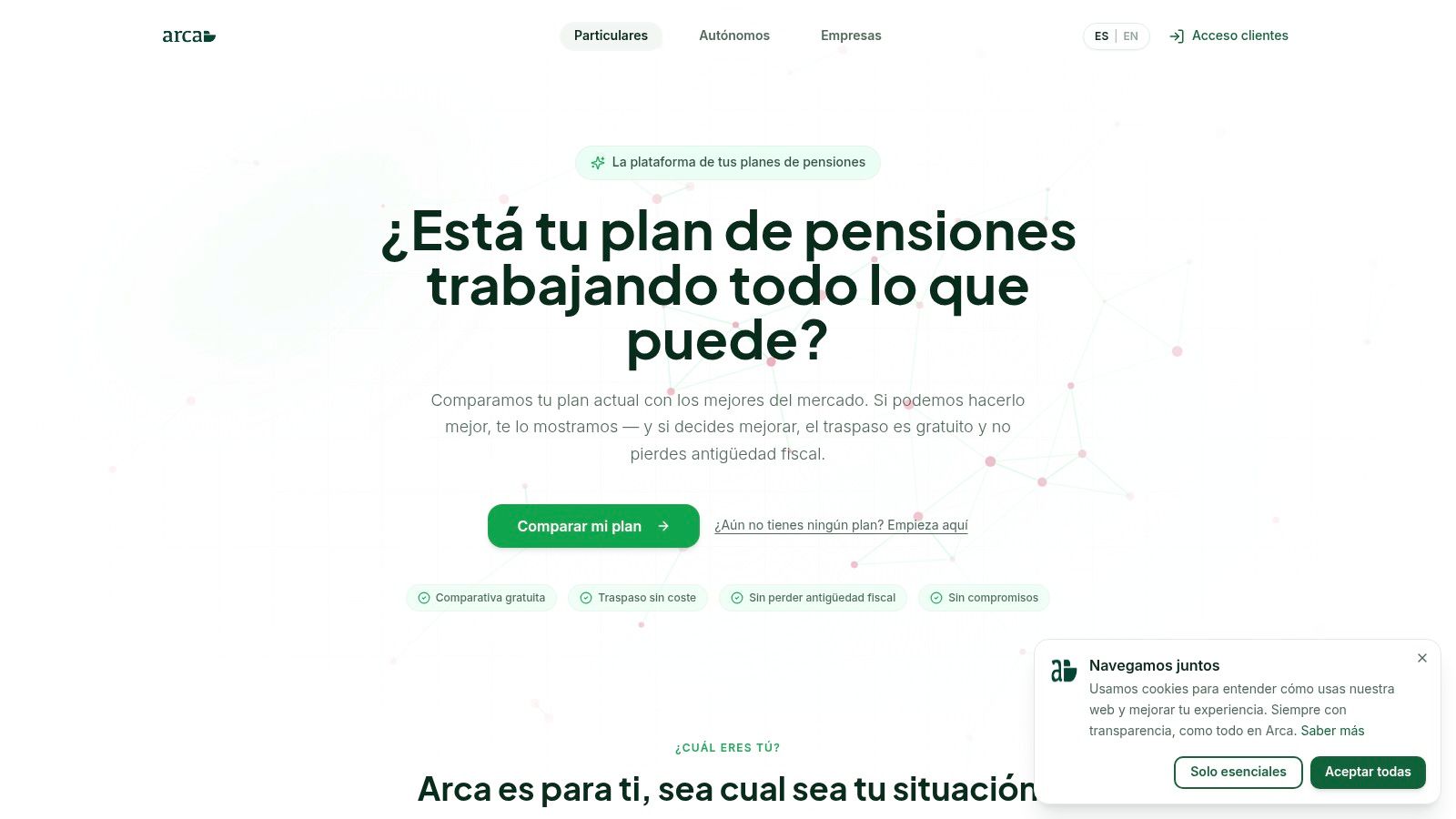 Screenshot from https://arcadigital.app