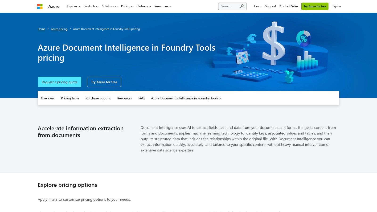 Azure AI Document Intelligence (Microsoft)