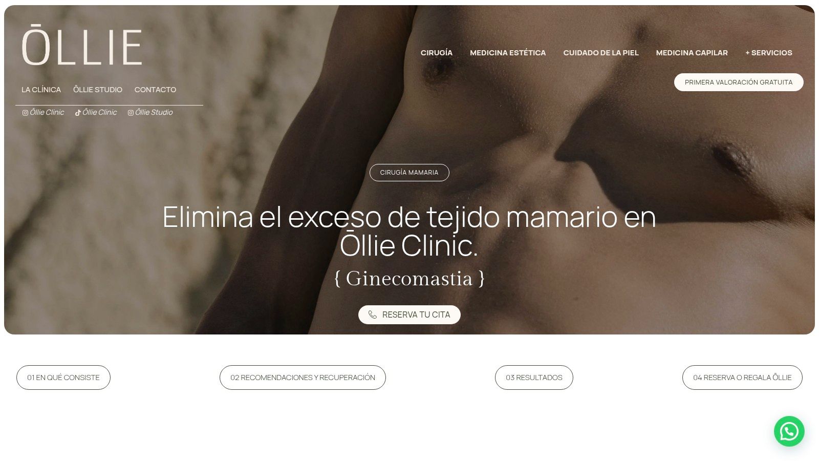Ginecomastia Valencia