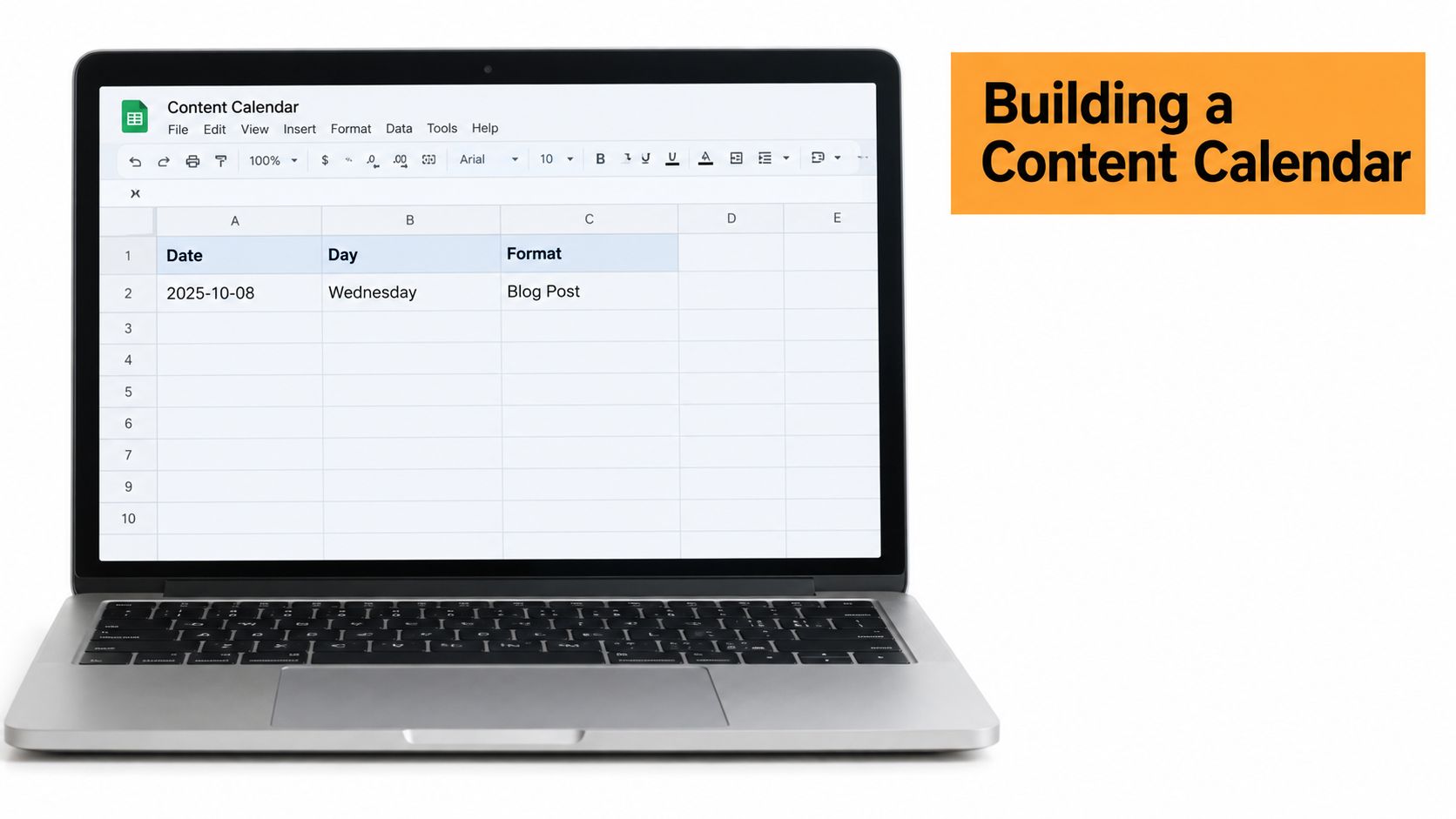 Captura de pantalla de https://example.com/linkedin-content-calendar-template-screenshot.png
