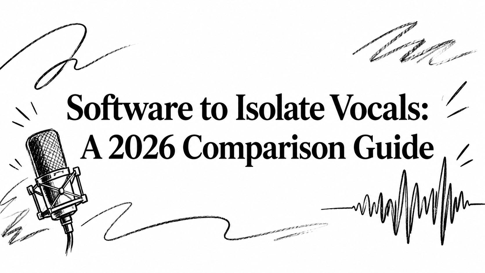 Software to Isolate Vocals: A 2026 Comparison Guide