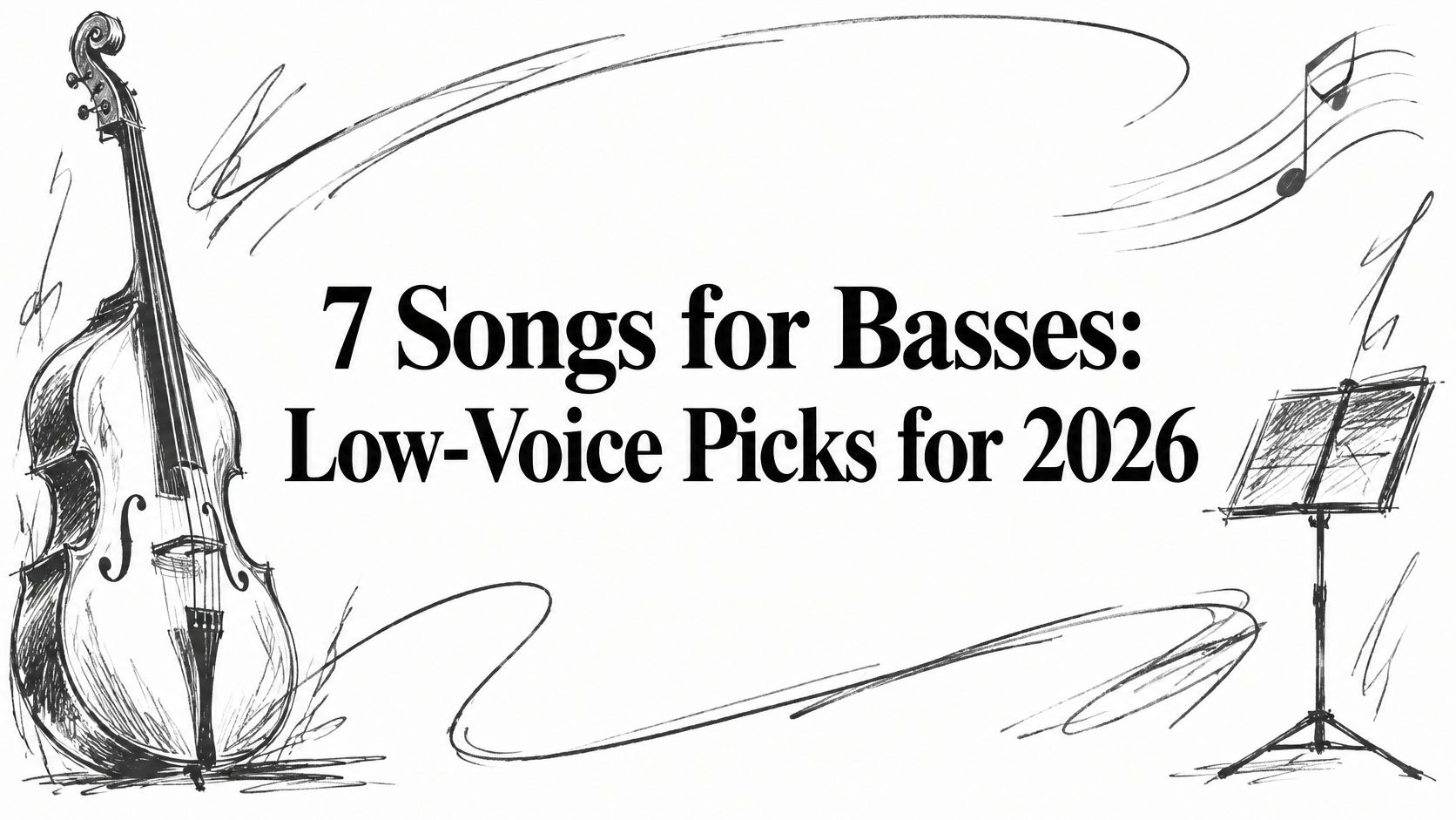 7 Songs for Basses: Low-Voice Picks for 2026