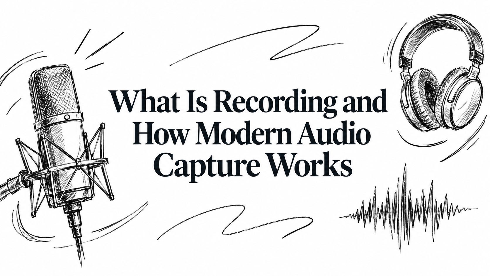 What Is Recording and How Modern Audio Capture Works