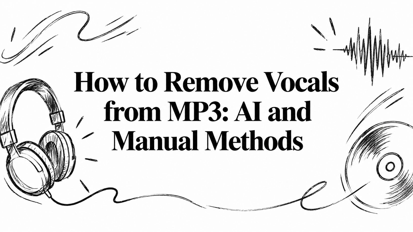 How to Remove Vocals from MP3: AI and Manual Methods