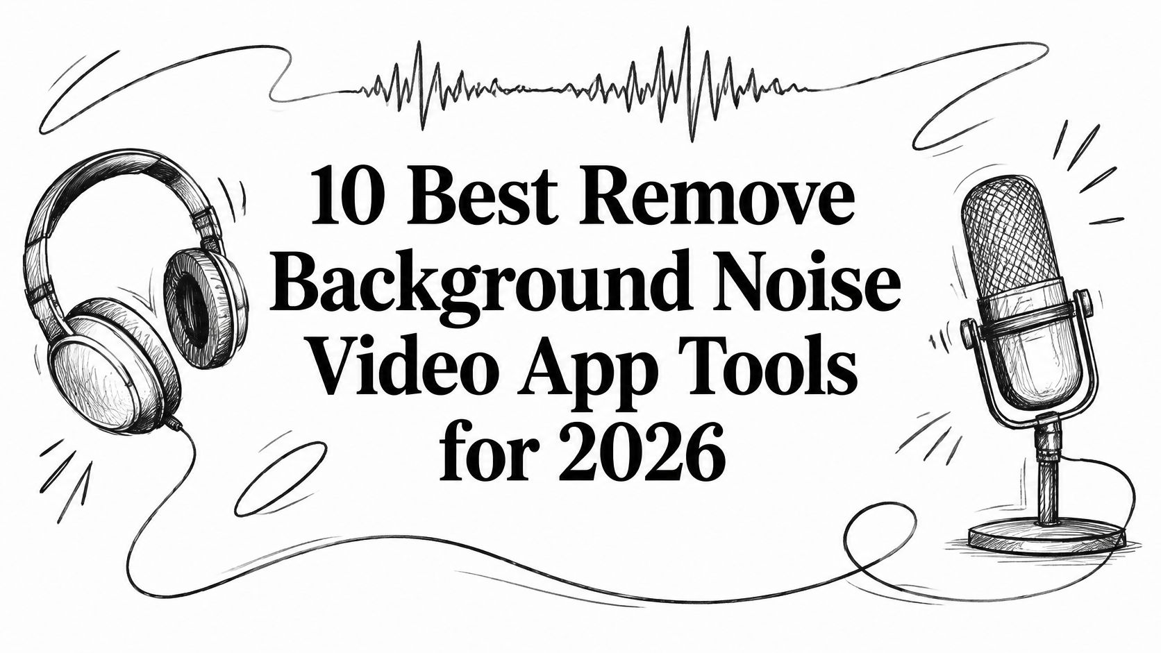10 Best Remove Background Noise Video App Tools for 2026