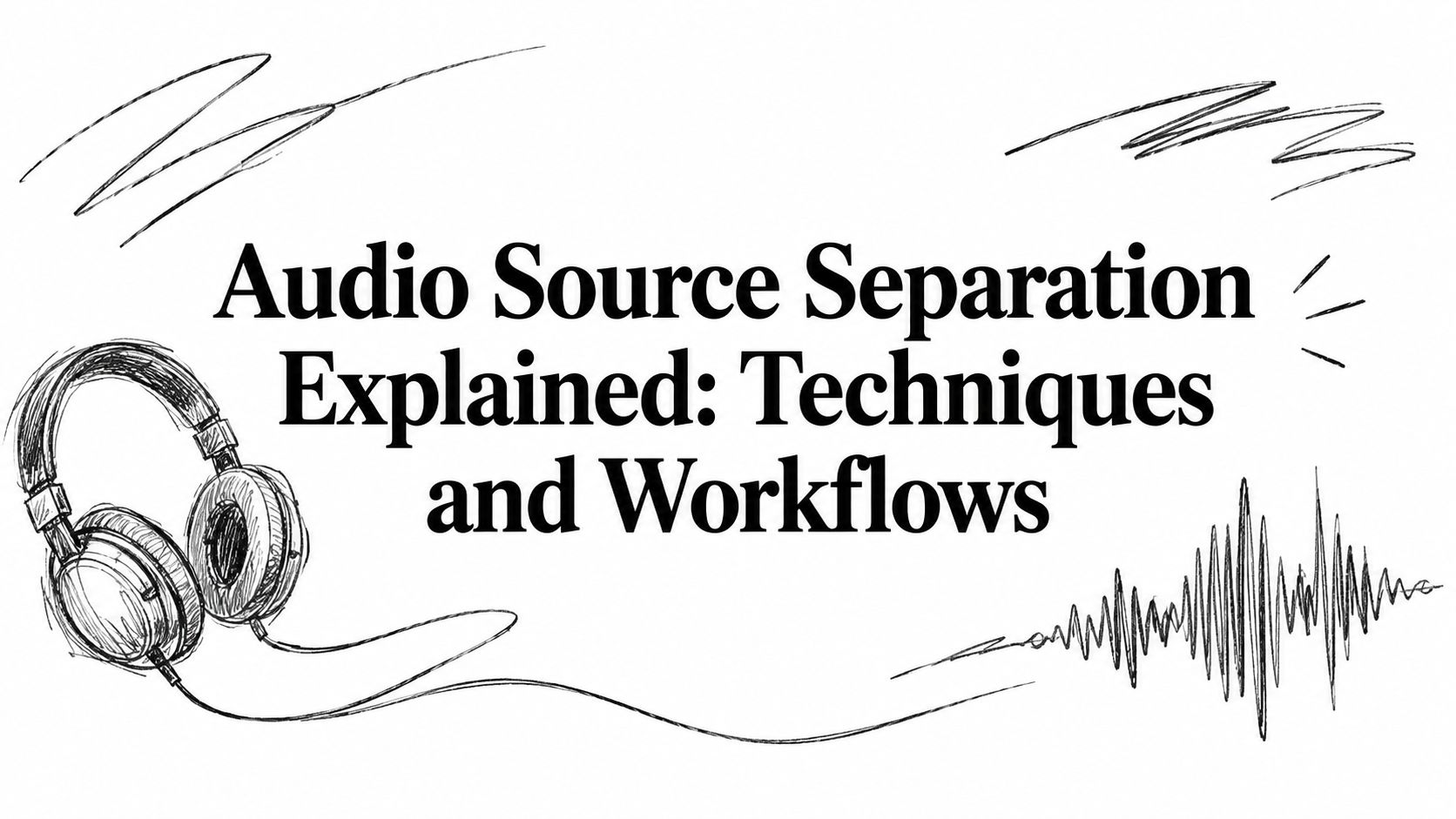 Audio Source Separation Explained: Techniques and Workflows