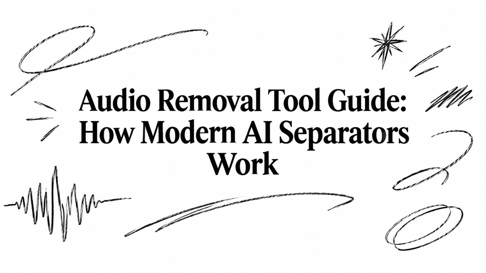 Audio Removal Tool Guide: How Modern AI Separators Work