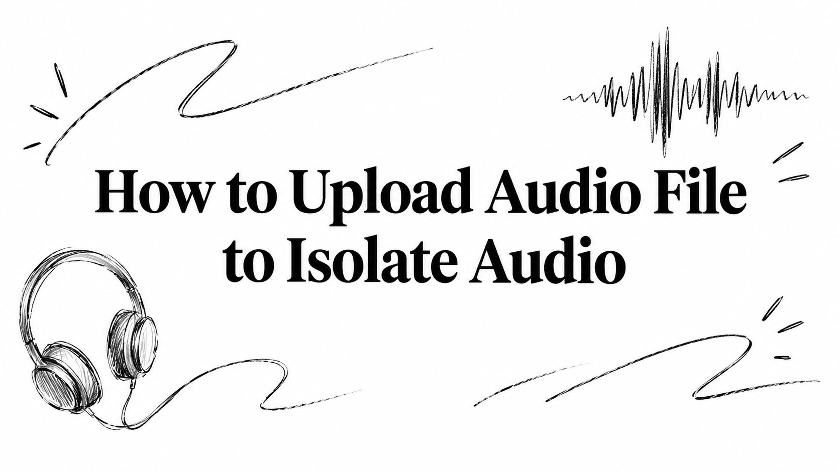 How to Upload Audio File to Isolate Audio