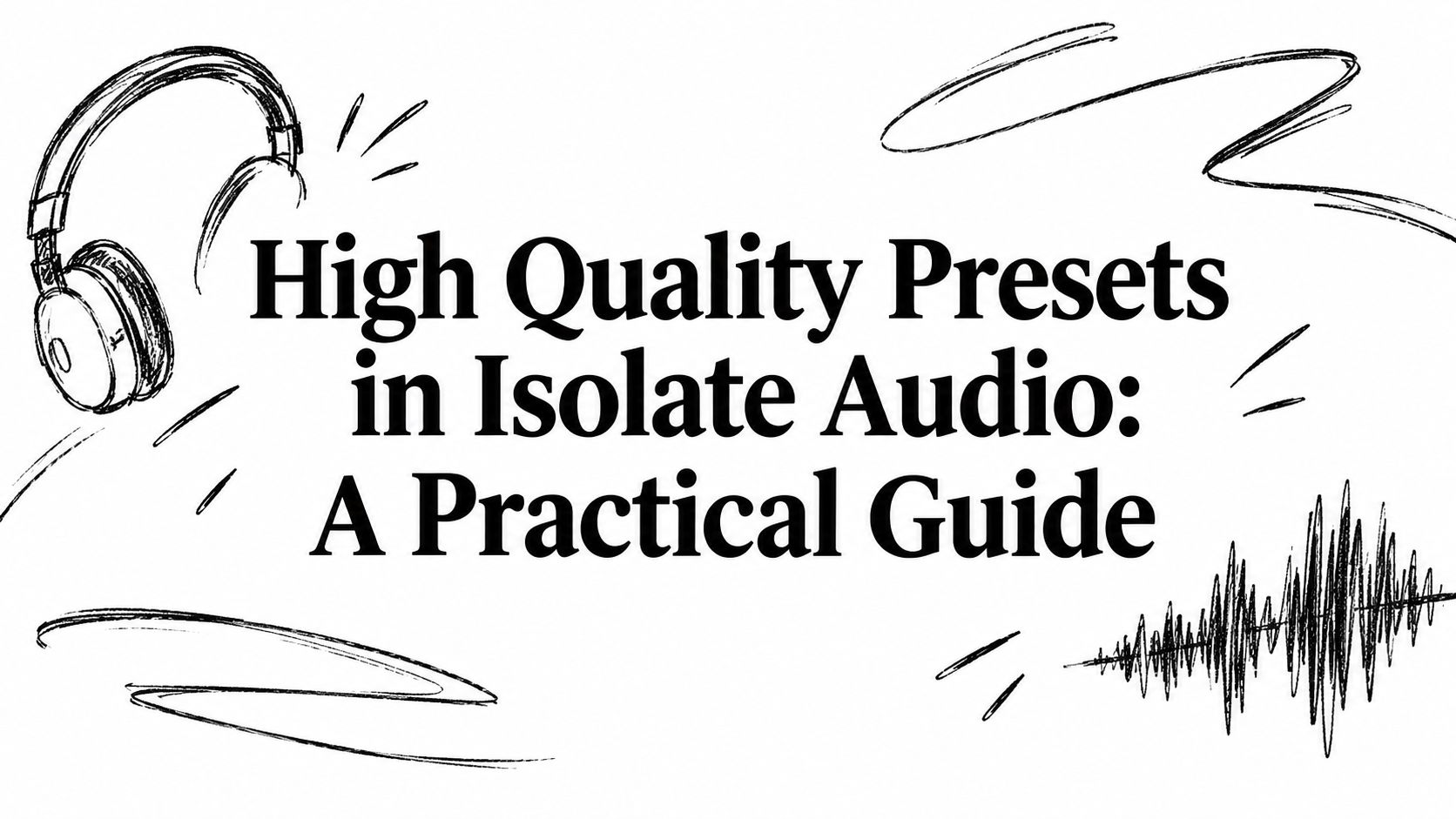 High Quality Presets in Isolate Audio: A Practical Guide
