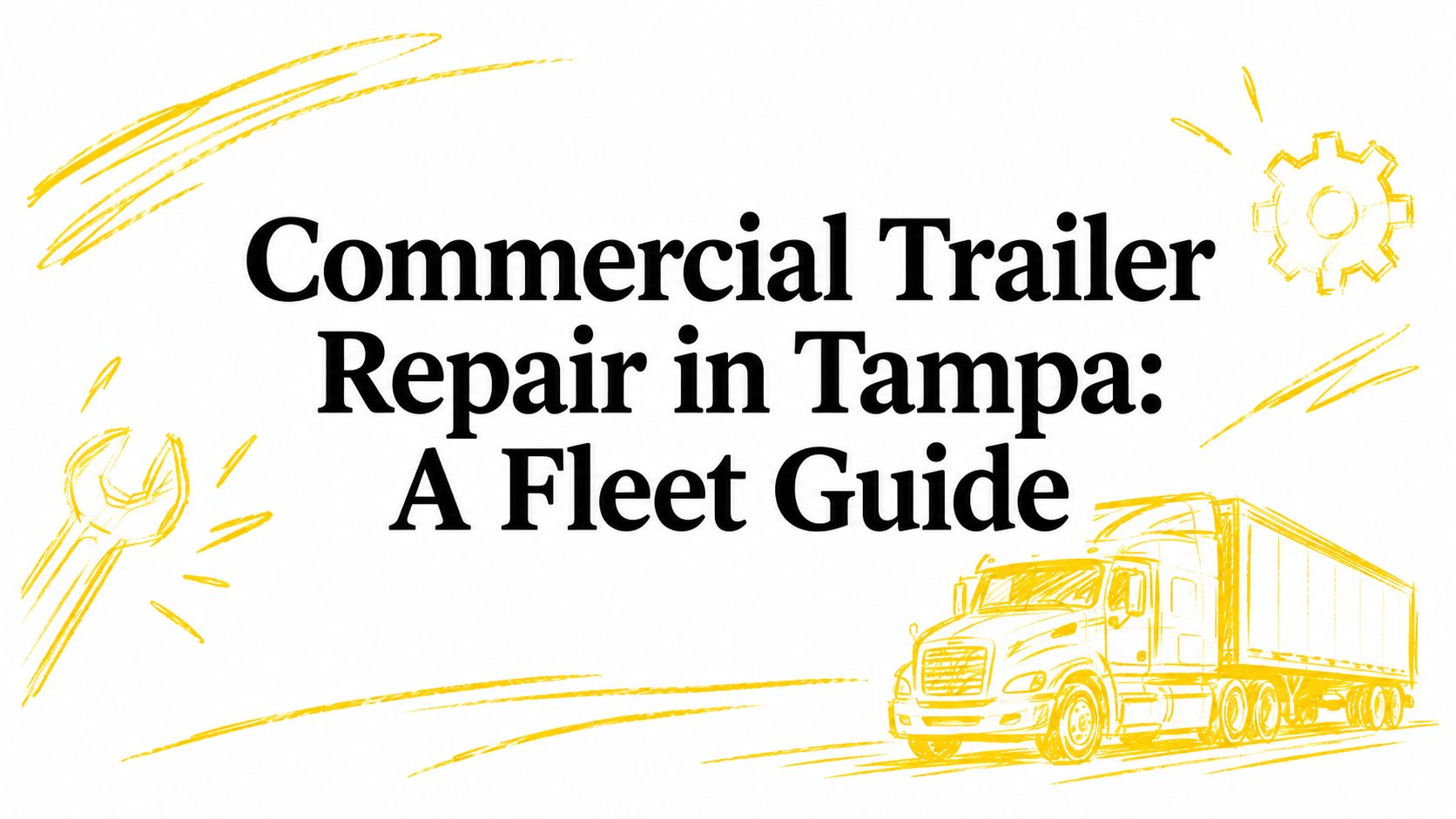 Commercial Trailer Repair in Tampa: A Fleet Guide