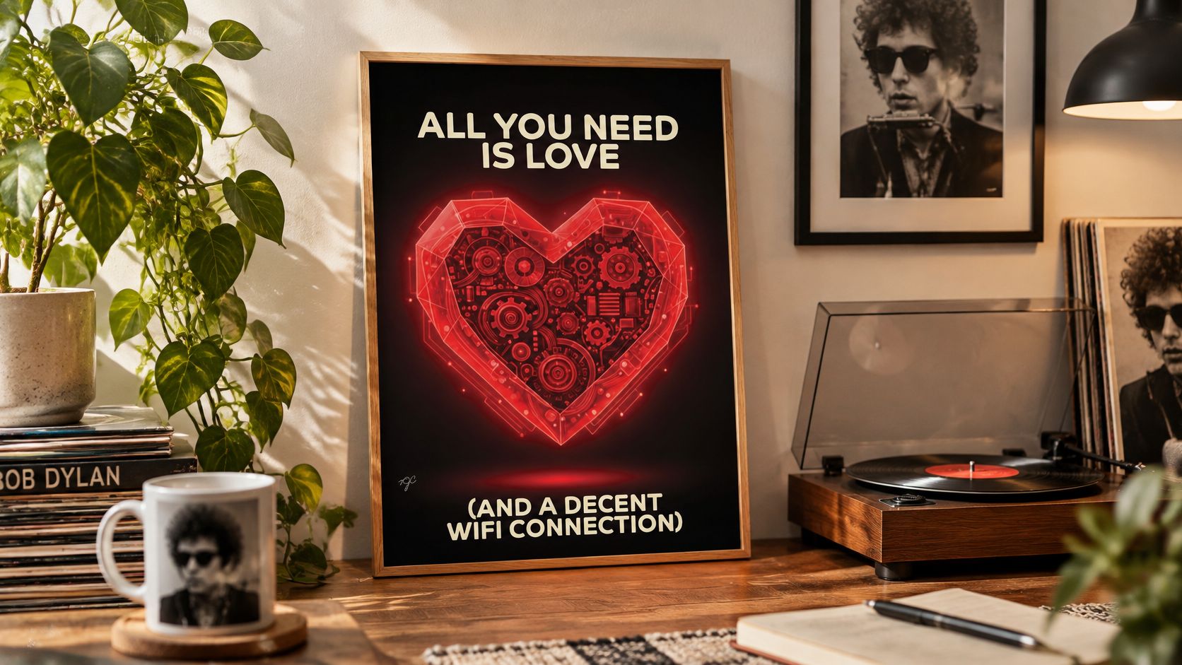 \"All You Need is Love...\" - Wall Art Print