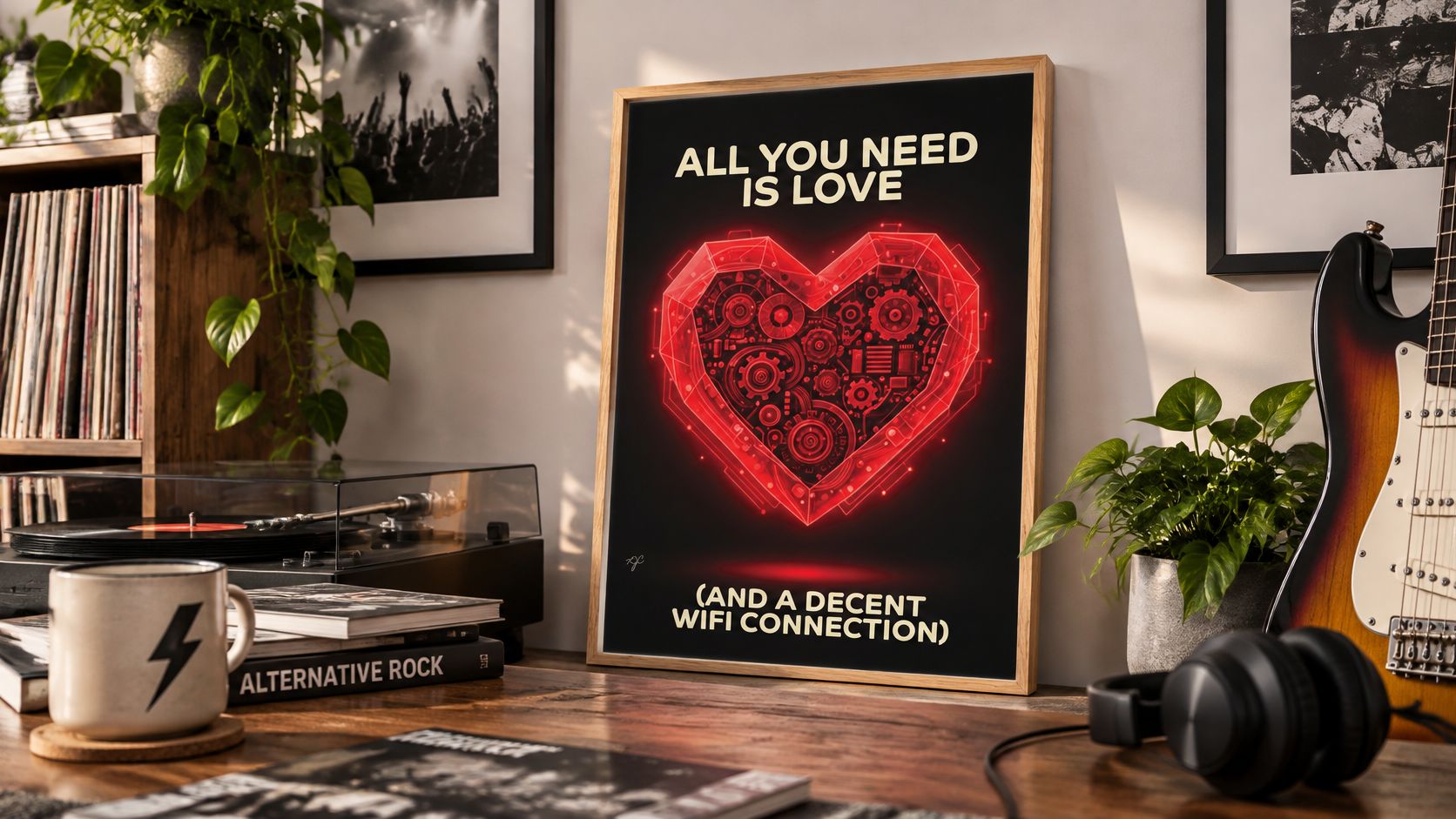 "All You Need is Love..." - Wall Art Print