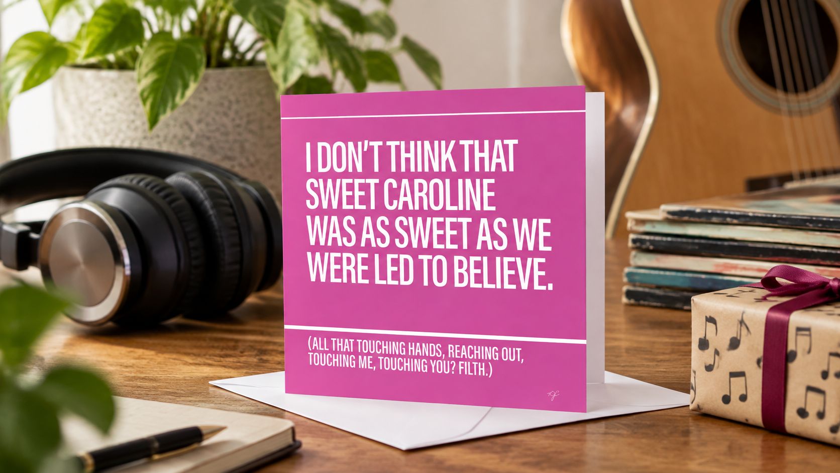 “Sweet Caroline” - Greeting card (Wholesale)