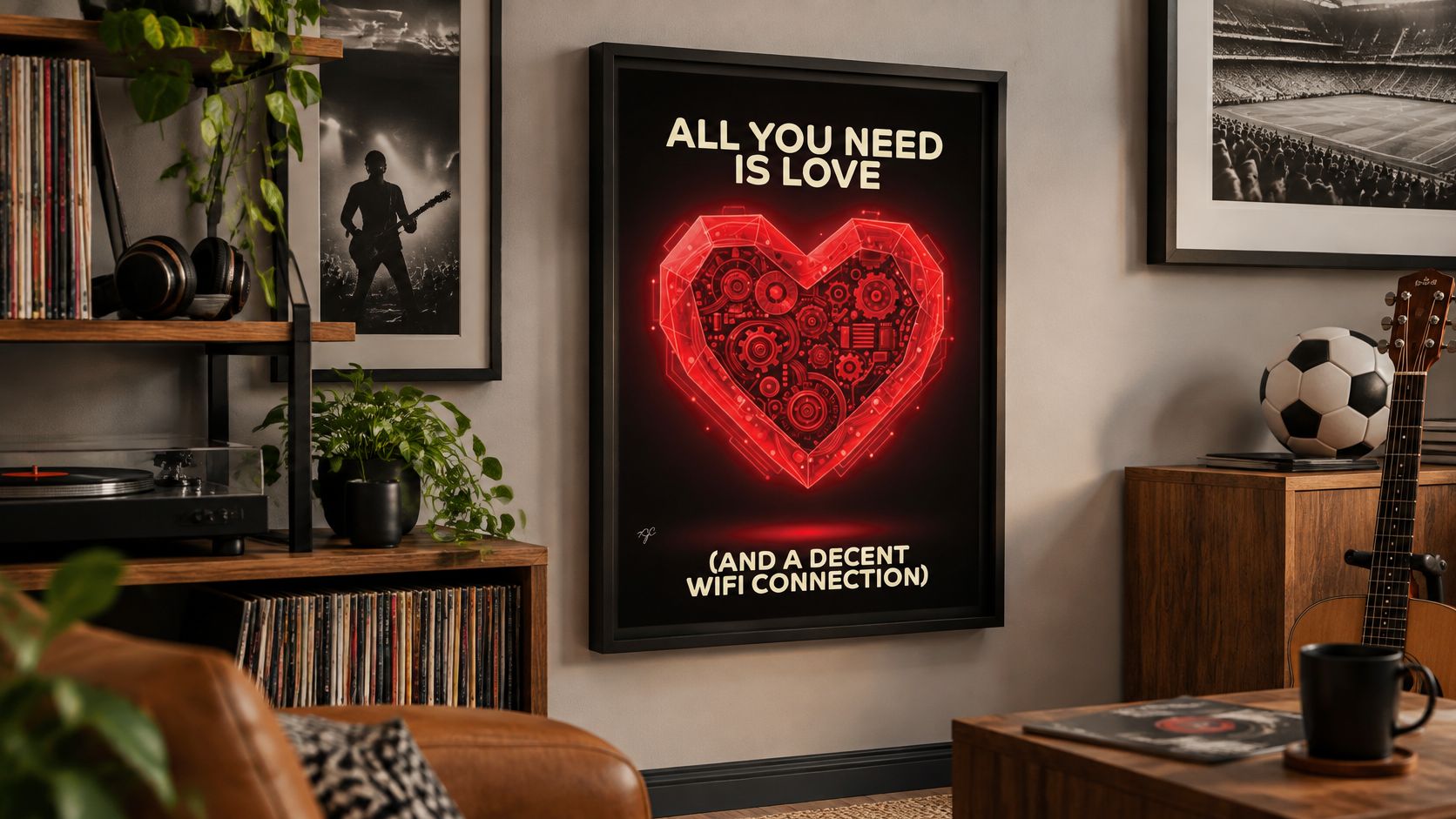 "All You Need is Love..." - Wall Art Print