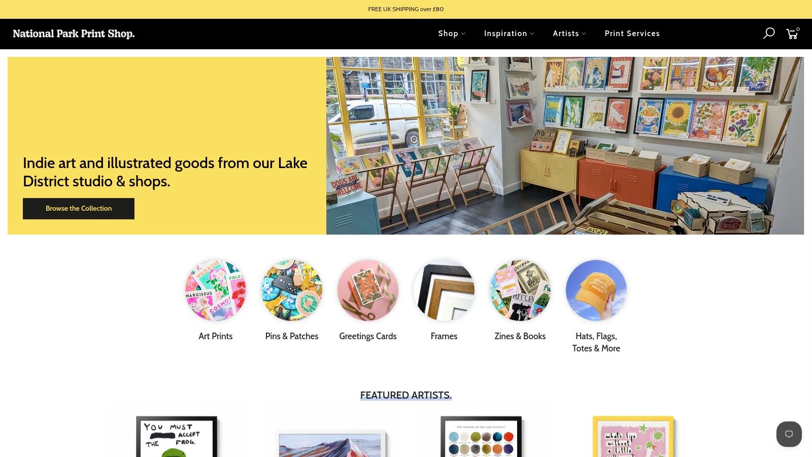 National Park Print Shop