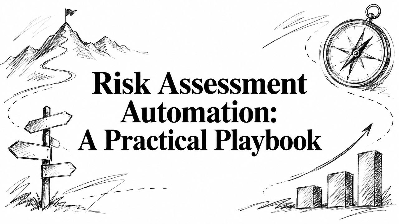 Risk Assessment Automation: A Practical Playbook