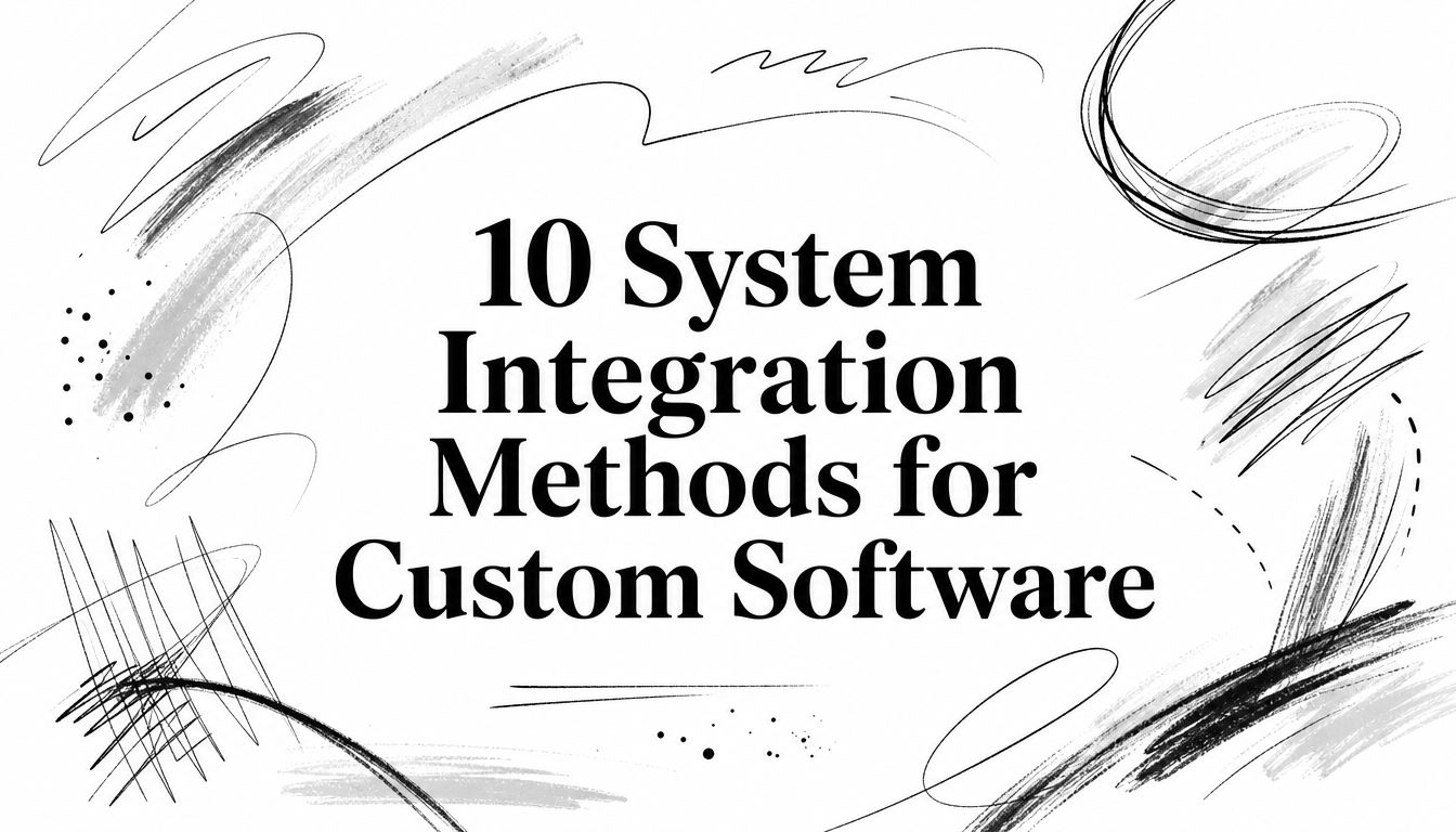 10 System Integration Methods for Custom Software