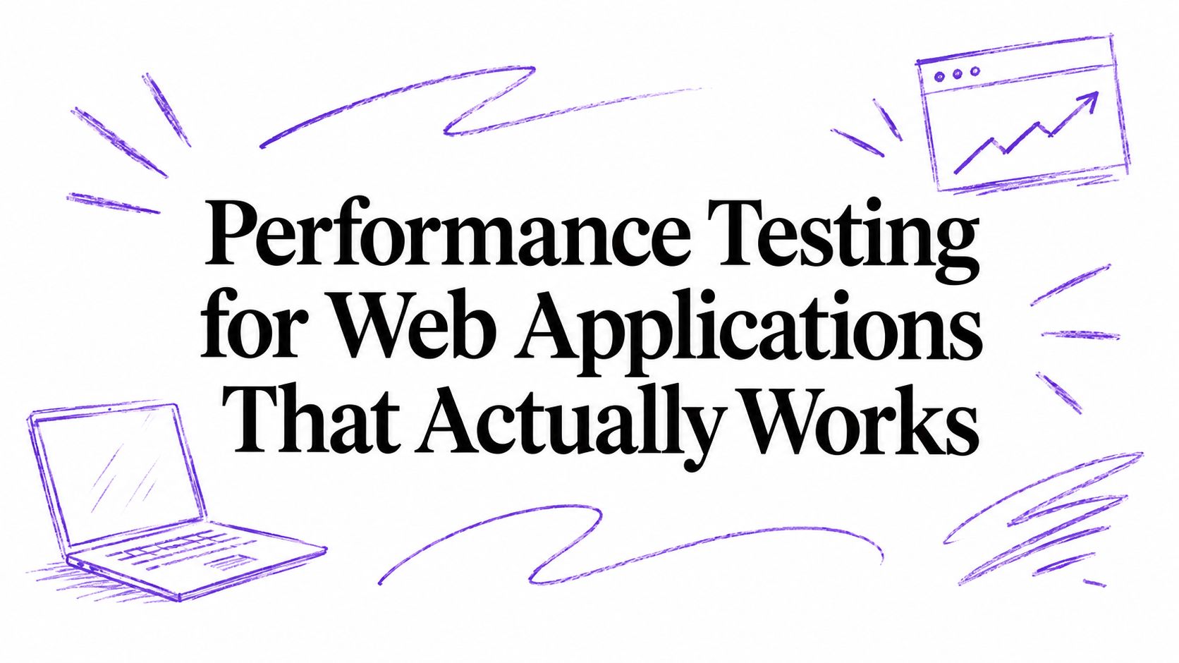 Performance Testing for Web Applications That Actually Works