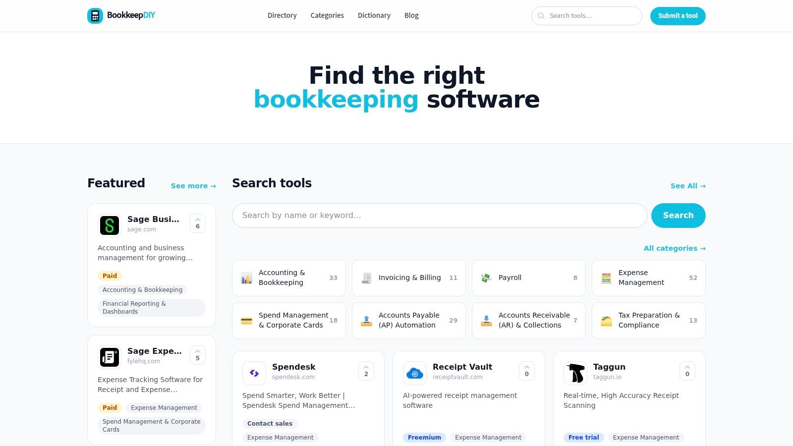 Screenshot from https://bookkeepdiy.com