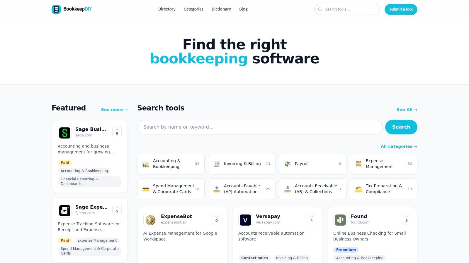 Screenshot from https://bookkeepdiy.com