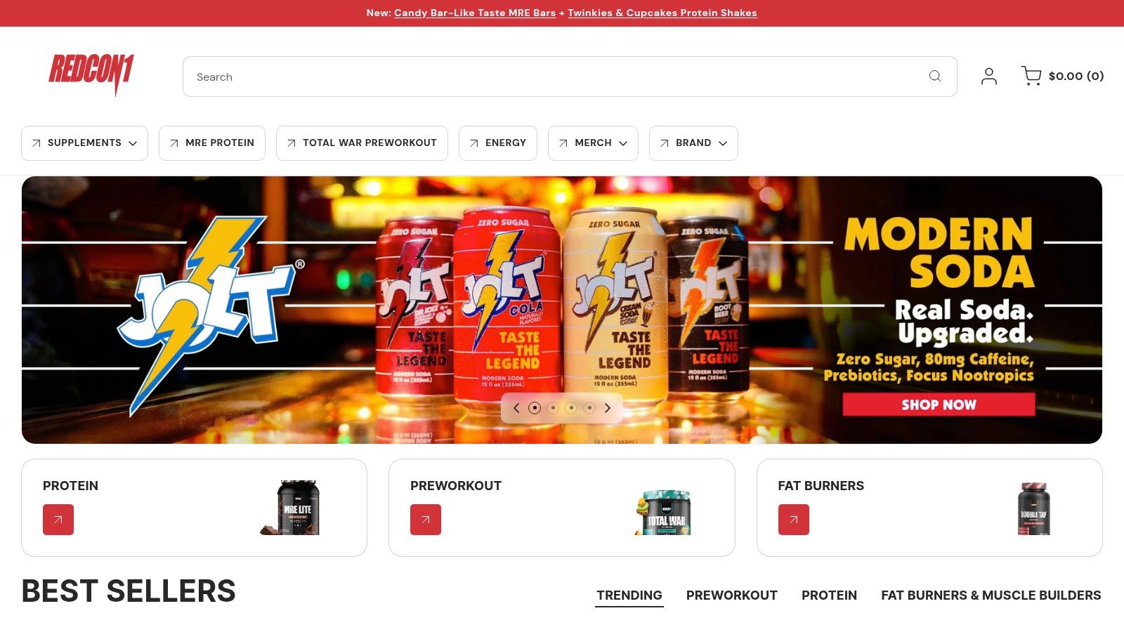 REDCON1 MRE Bar