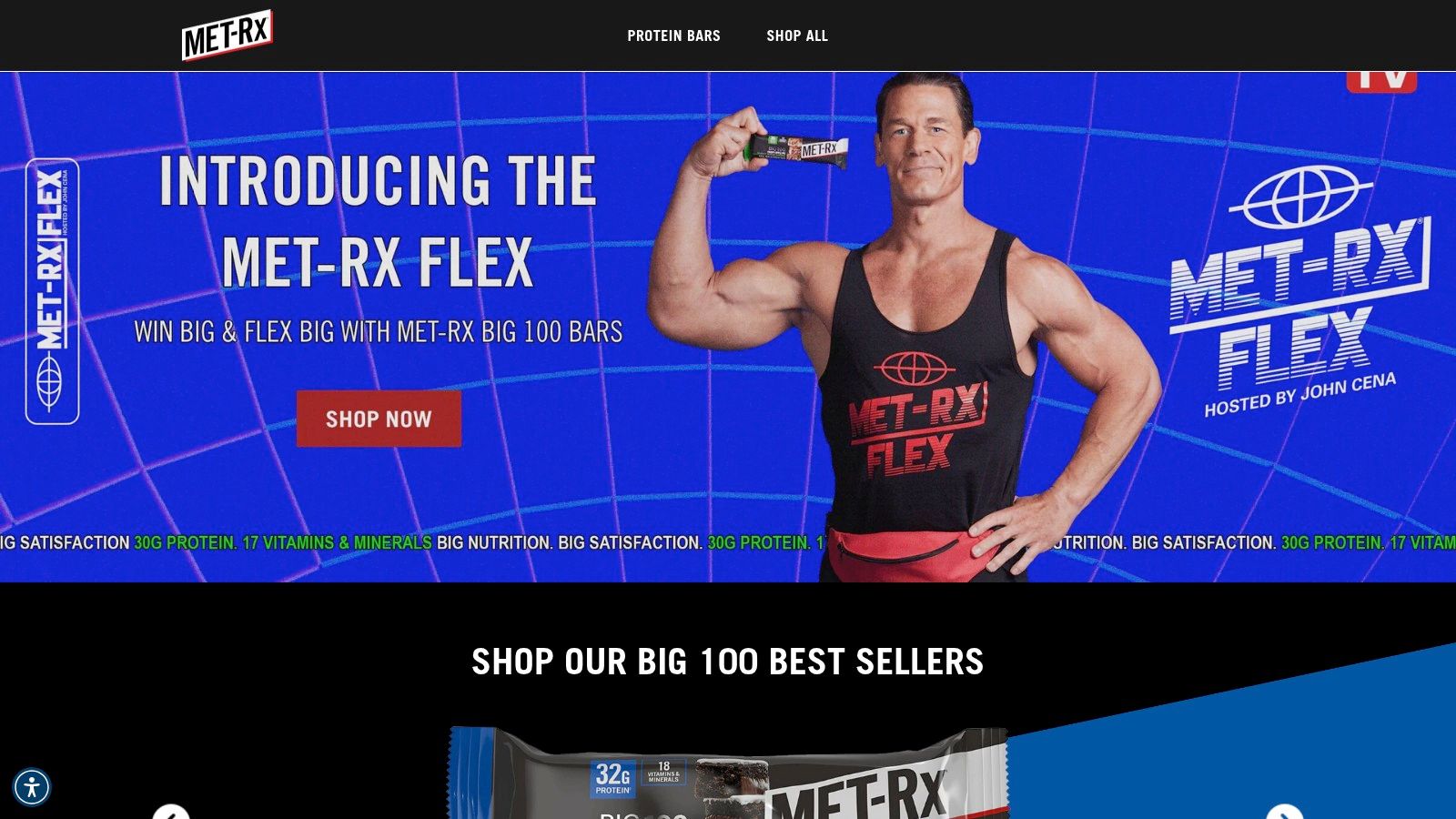 MET-Rx Big 100 Bars