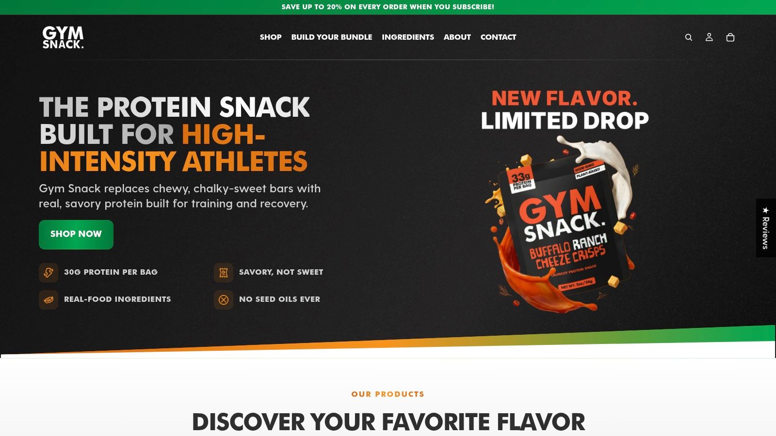 Gym Snack