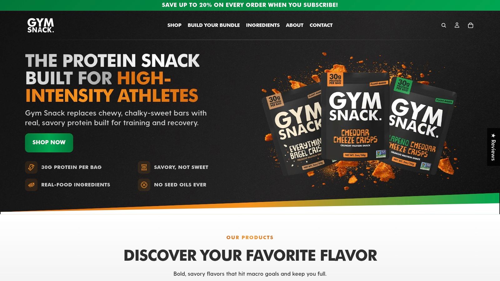Gym Snack