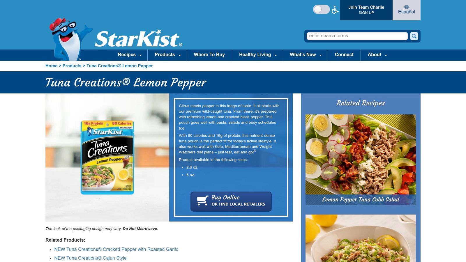 StarKist Tuna Creations