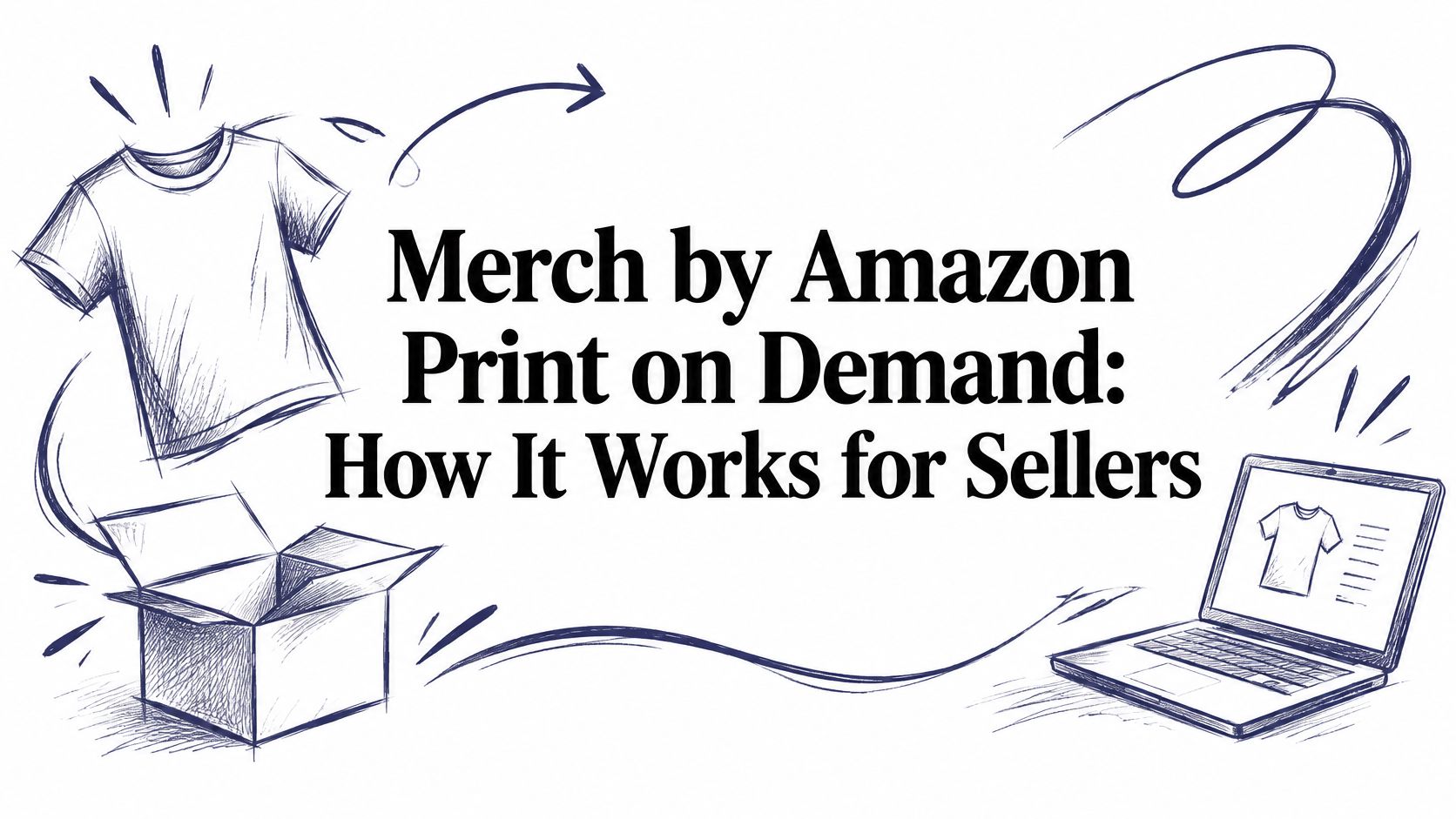 Merch by Amazon Print on Demand: How It Works for Sellers