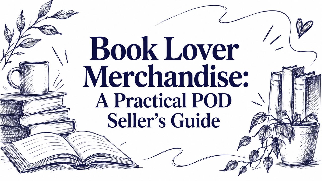 Book Lover Merchandise: A Practical POD Seller's Guide