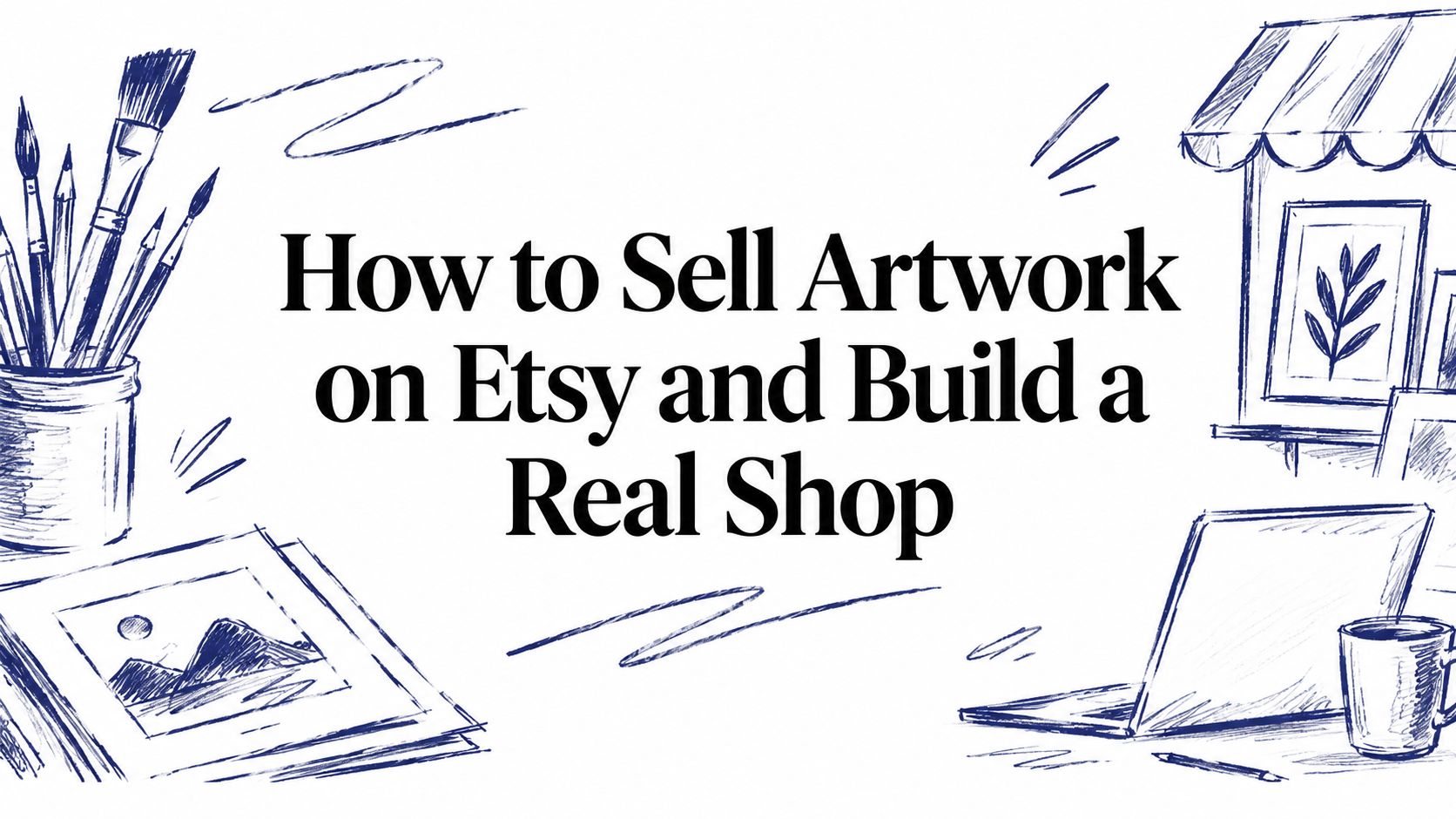 How to Sell Artwork on Etsy and Build a Real Shop