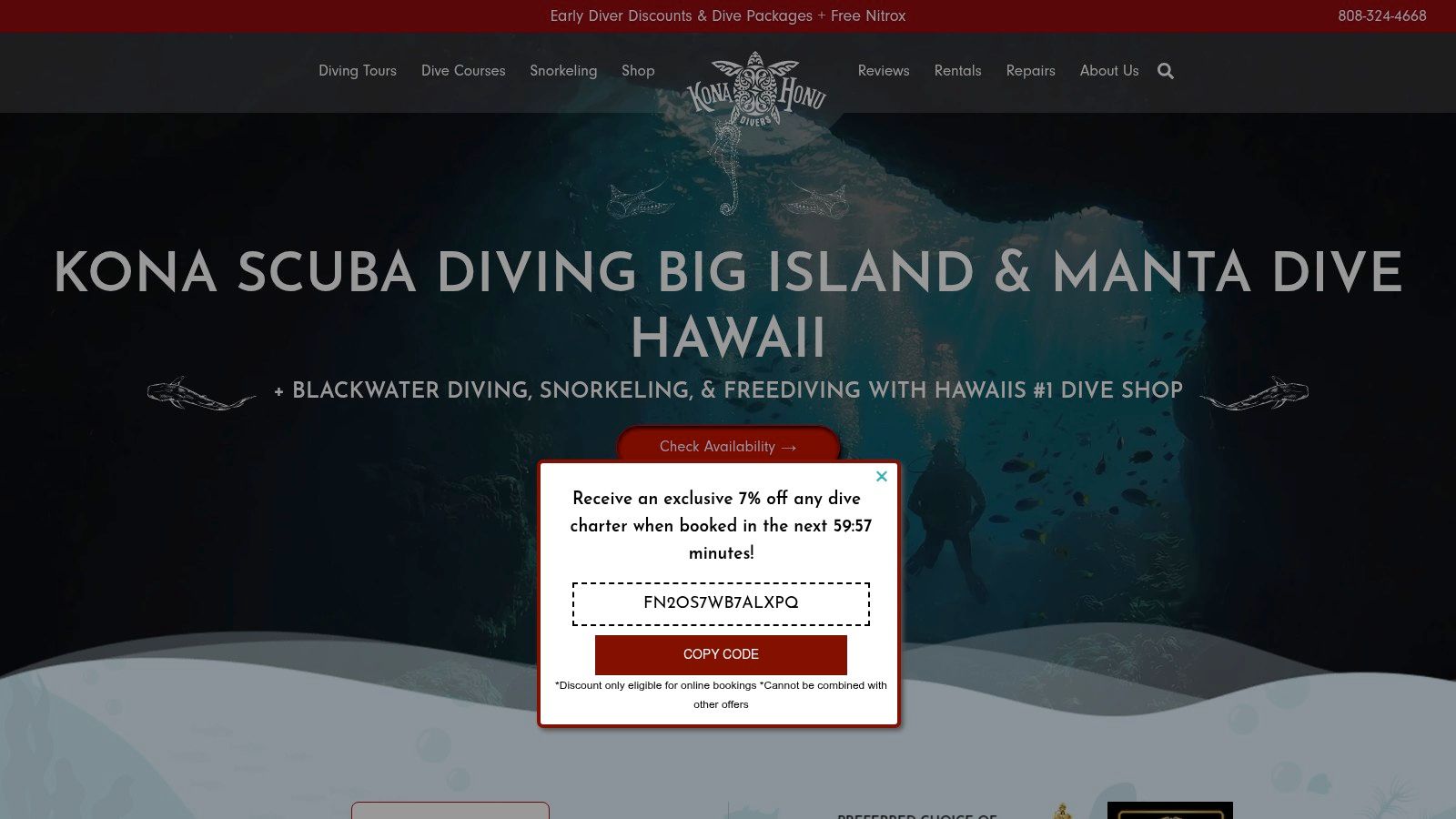 Kona Honu Divers
