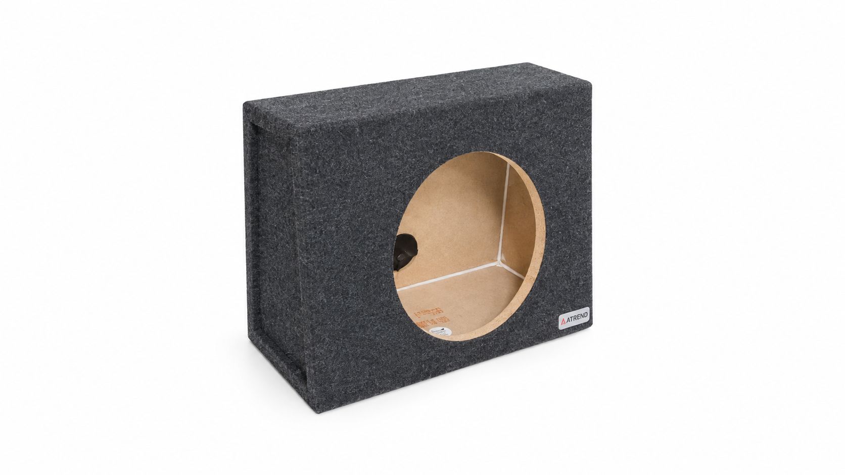 Atrend E12ST 12" Single Bass Box Sealed Empty Truck Enclosure