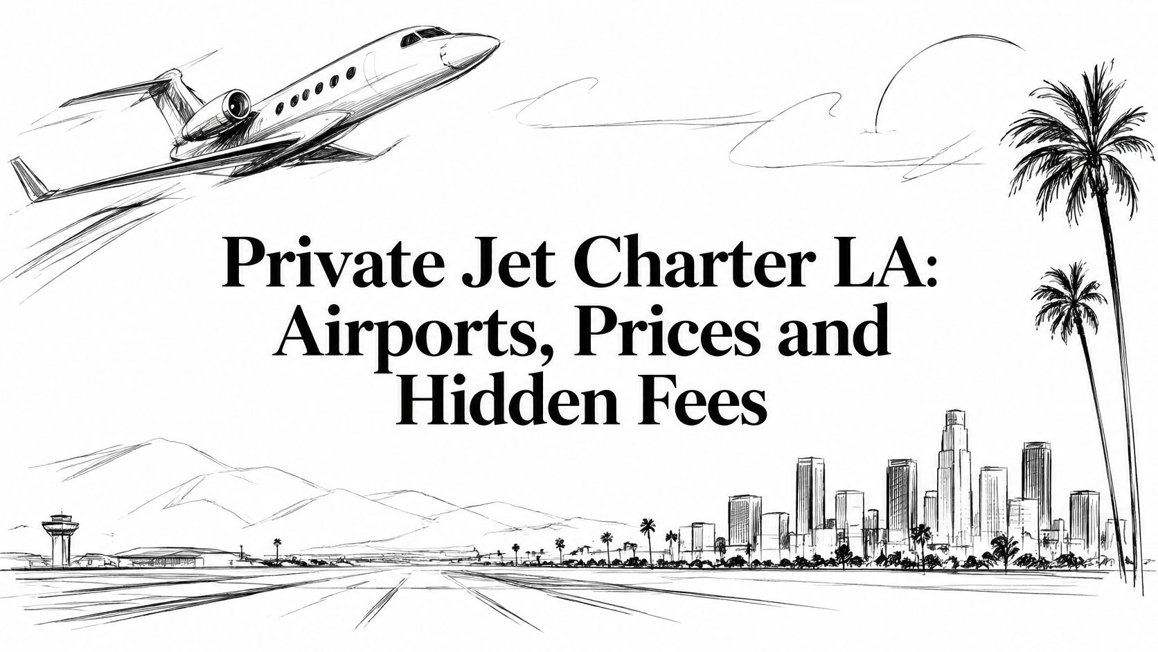Private Jet Charter LA: Airports, Prices and Hidden Fees