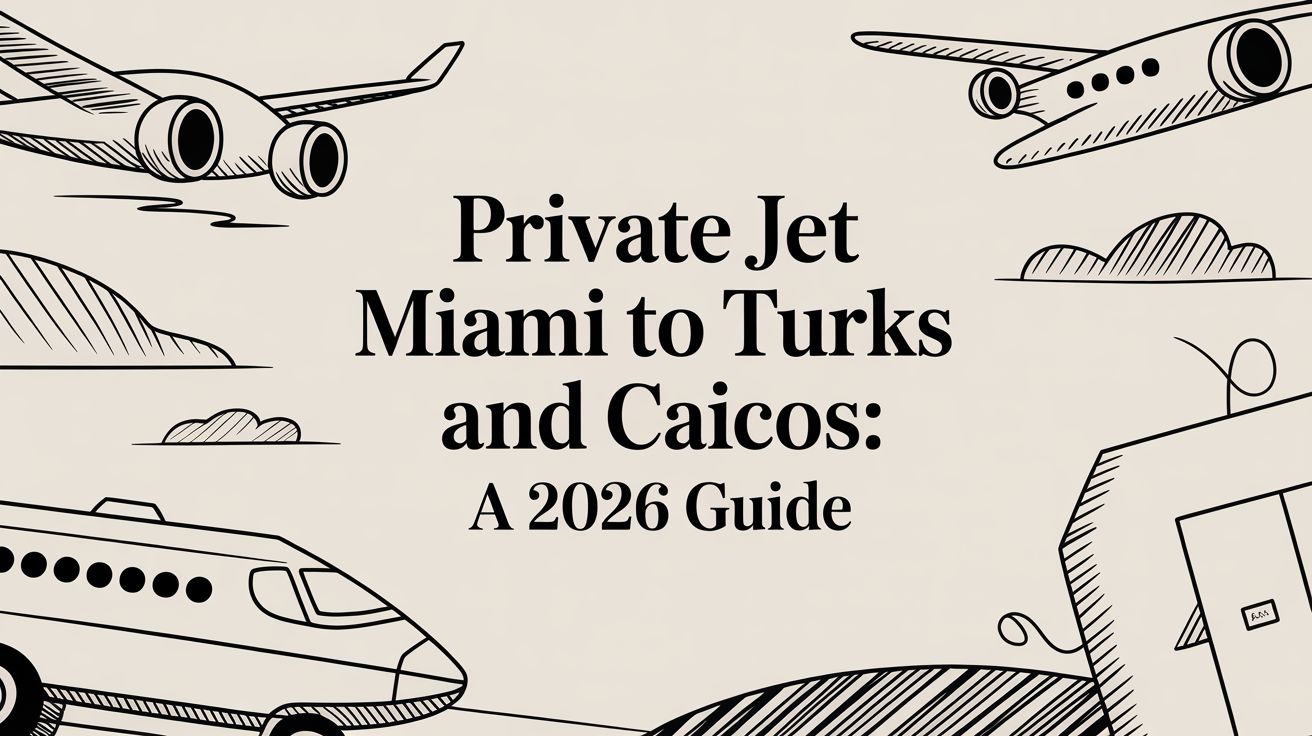 Private Jet Miami to Turks and Caicos: A 2026 Guide