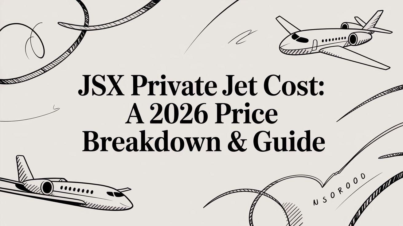 JSX Private Jet Cost: A 2026 Price Breakdown & Guide