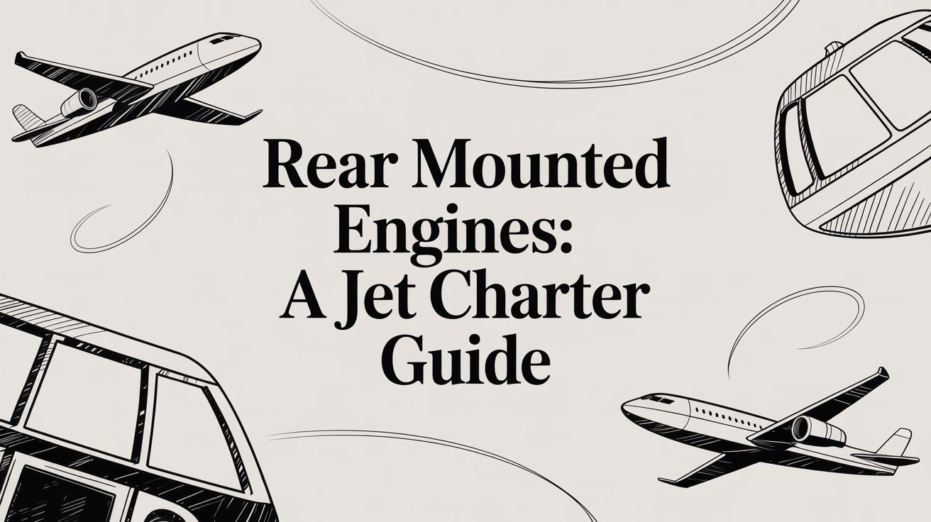 Rear Mounted Engines: A Jet Charter Guide